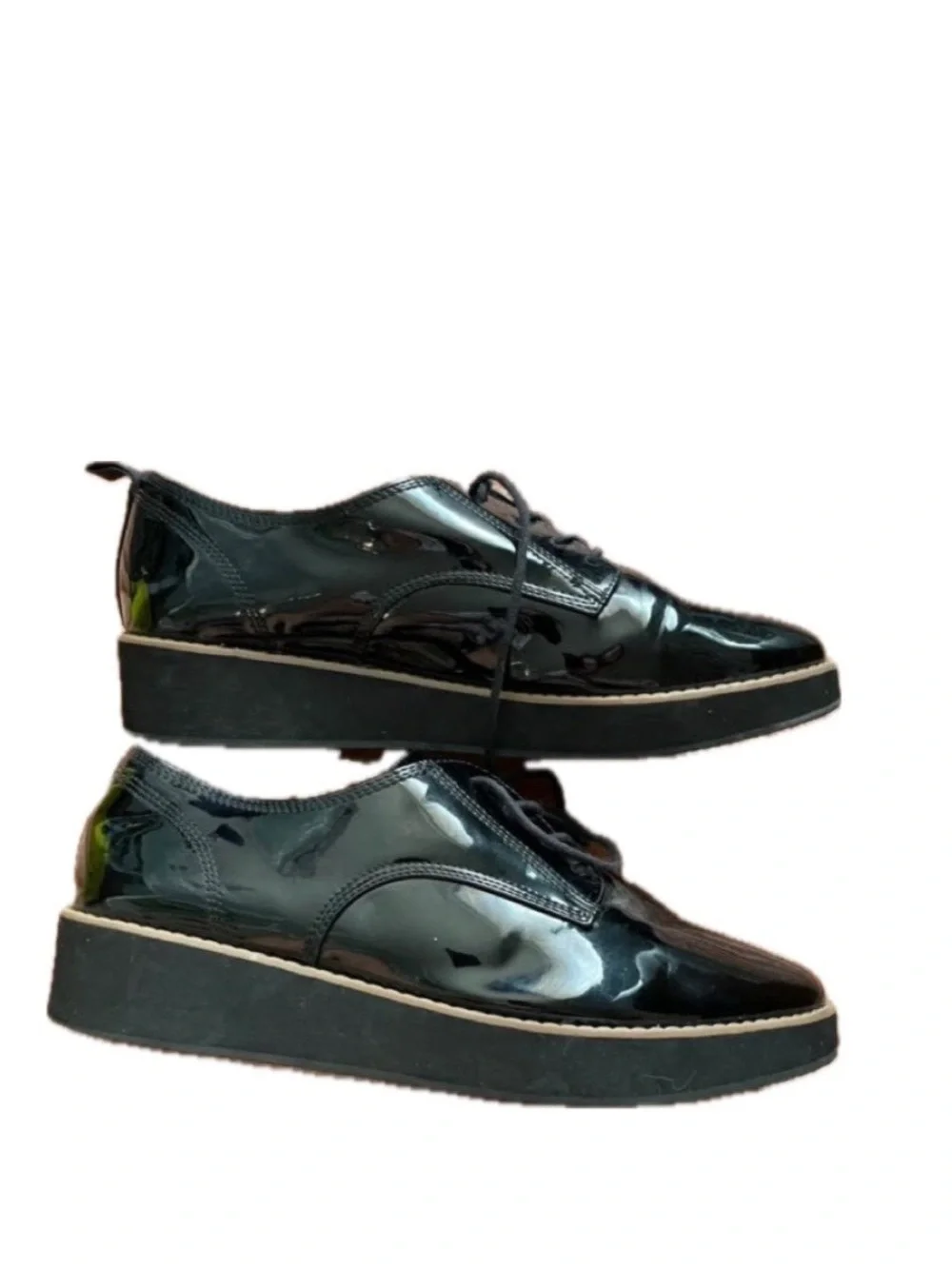 Mix No. 6 Men’s Black Patent Derby Oxfords